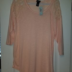 Torrid quarter sleeve shirt